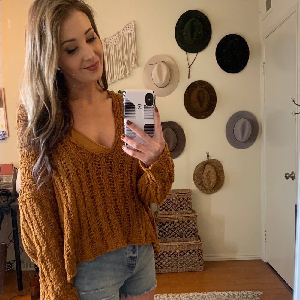 Free People Knit Sweater XS